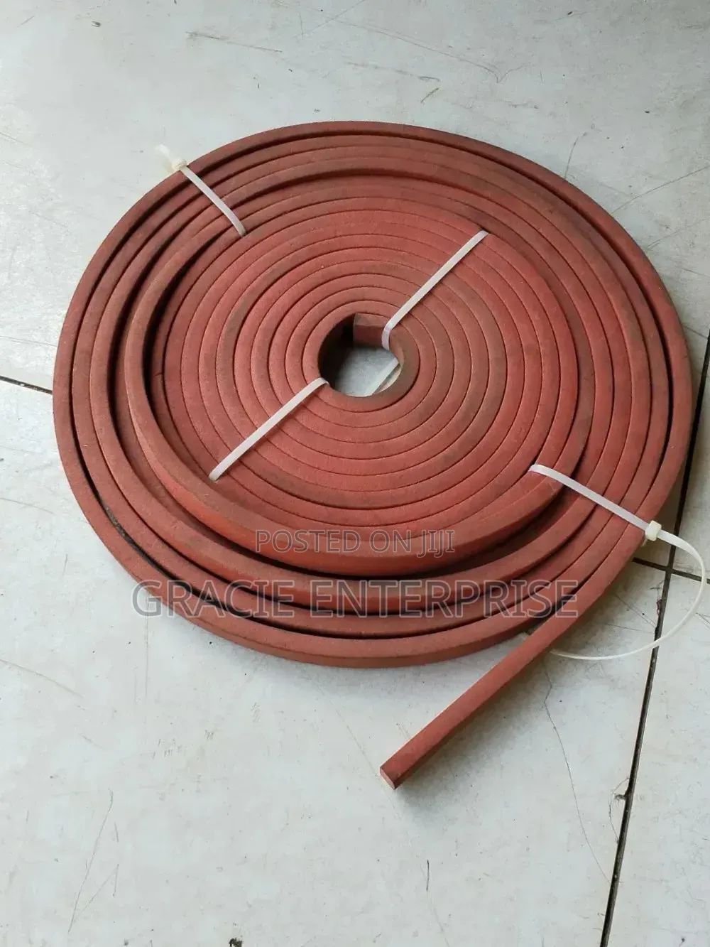Red Swellable Waterstop/ Waterbar 10m