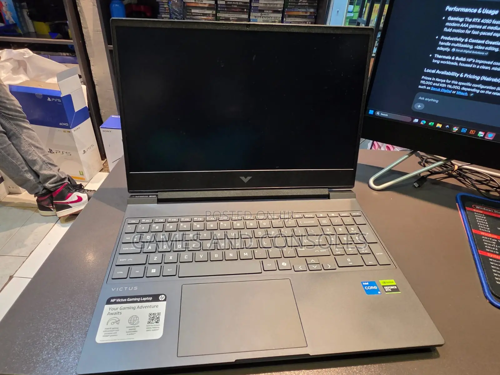 Laptop HP Victus 15 16GB Intel SSD 512GB