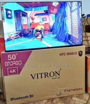 Vitron 50" Smart Android Tv – HTC 5068afs