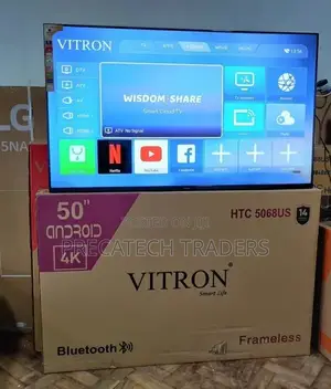 Vitron 50" Smart Android Tv – HTC 5068afs