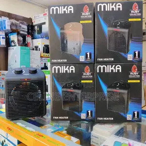 Mika Fan Heater, 1000w-2000w, Grey
Mh105g