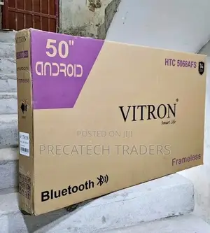 Vitron 50" Frameless Smart Tv-Brand New