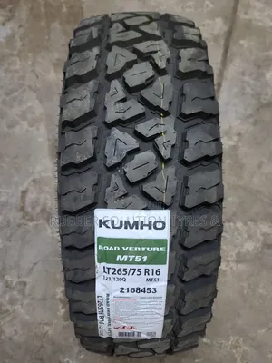 265 /75 R16 Kumho Tyres Road Venture M/T51