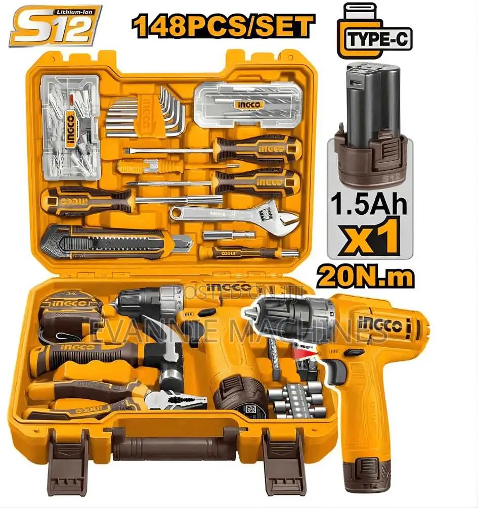 Ingco Hkthp41482 148 PCS Tools Set