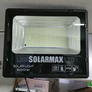 500 Watts Solarmax Floodlight 12 HRS Light Remote Controlled