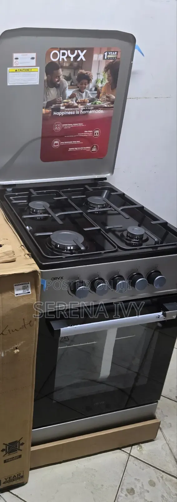 Full Gas Mika Oryx Standing Cooker