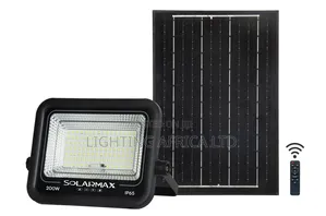 200 Watts Original Solar Floodlight 11hrs Light With Wall Bracket