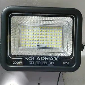 200 Watts Original Solar Floodlight 11hrs Light With Wall Bracket