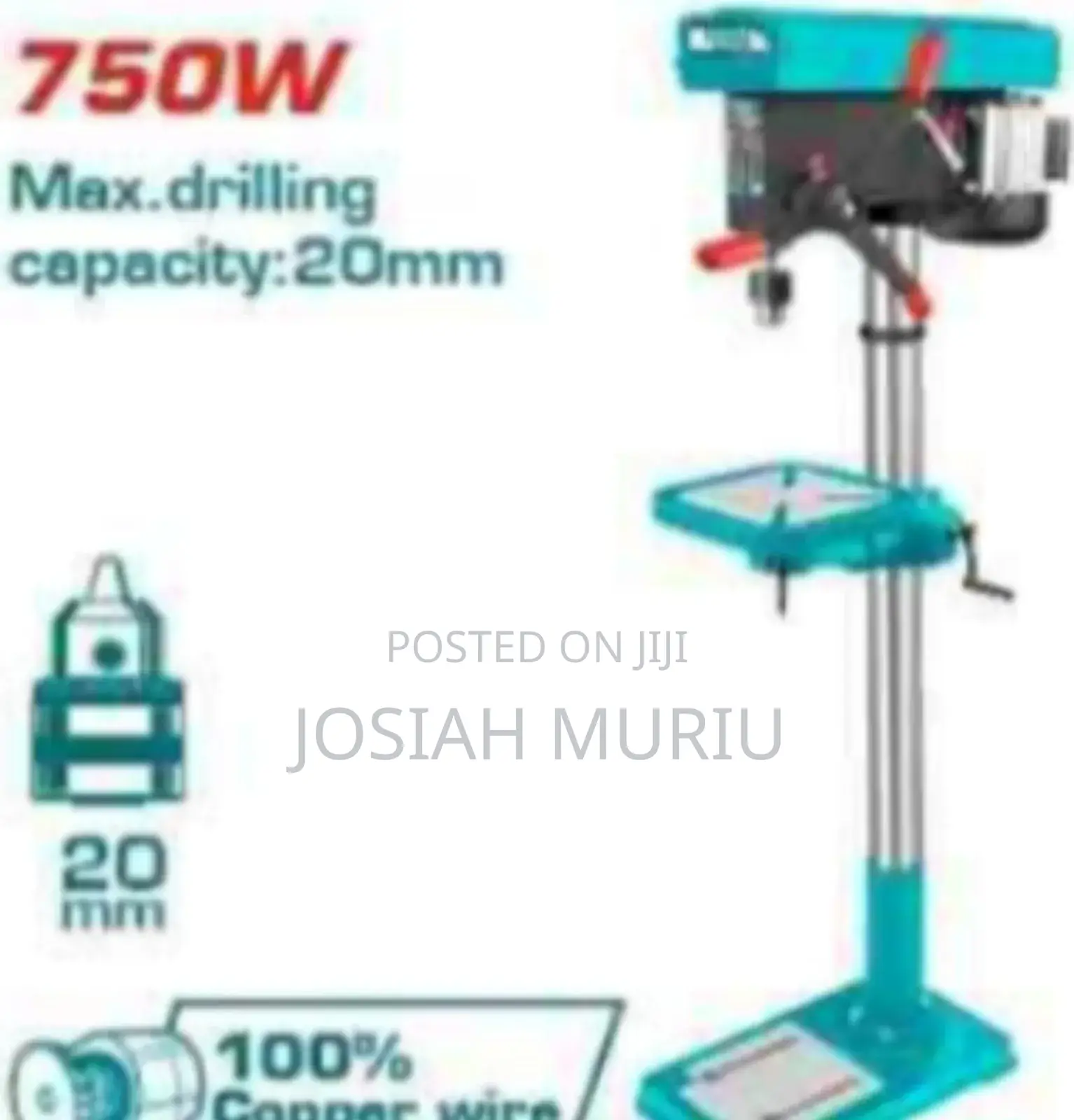 750w Total Drill Press