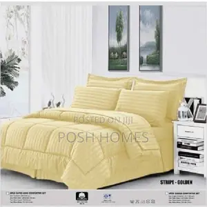 Stripped Warm Duvet Set