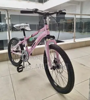 Brand New, Unused Hybrid BMX/Mountain Bike in a Vibrant Pastel Pink