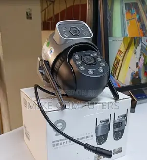 24/7 Night Vision Electric 4g PTZ Dual Lens Camera