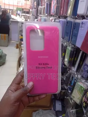 Samsung Galaxy S20 Ultra Smartphone Neon Pink Casing