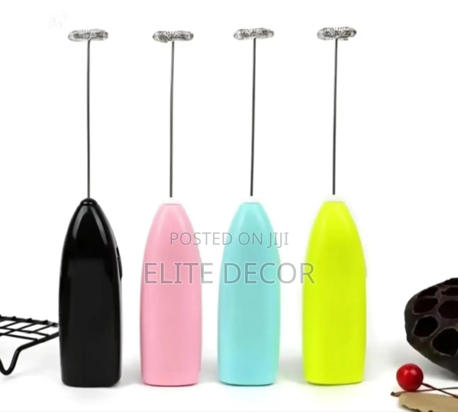 Mini Battery Whisky Multi- Functional Mixer Milk Beater
