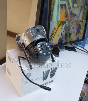Cloud Storage Backup Electric 4g PTZ Dual Lens Security Camera