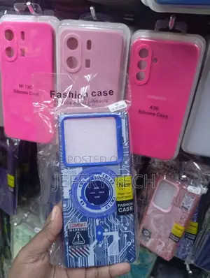 Infinix Note 40 Blue, Circuit-Board-Themed "Fashion Case