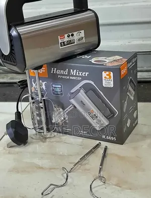 Raf 800w Commercial Hand Mixer | 5-speed Electric Cake Dough Mixer
