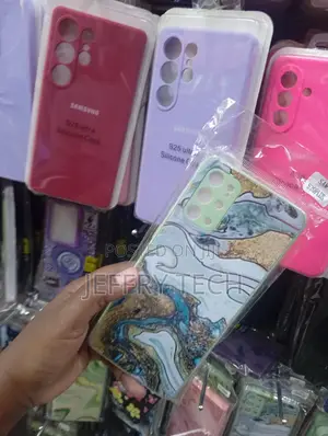Sam S20plus", Marble-Patterned Smartphone Protective Case