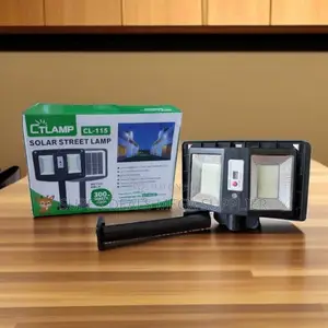 Ctlamp 300w High Brightness Dusk to Dawn Solar Street Light