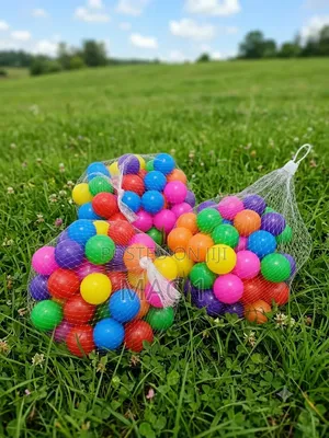Colourful Soft Ball 50pcs for Kids