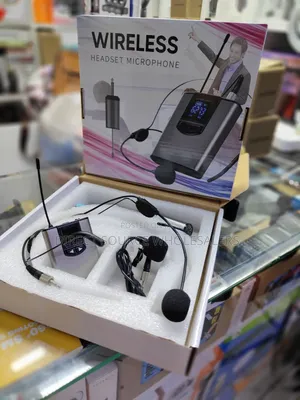 Professional Uhf Wireless Headset Mic System – Clear Sound