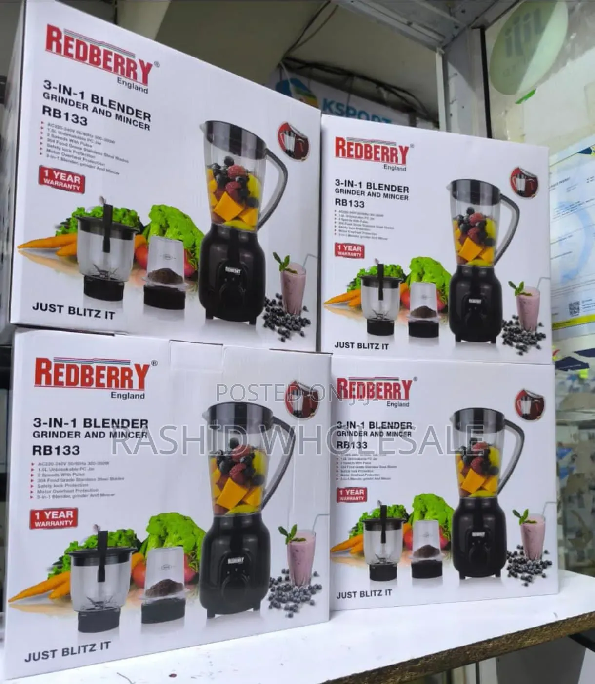 Redberry Eletric Blender