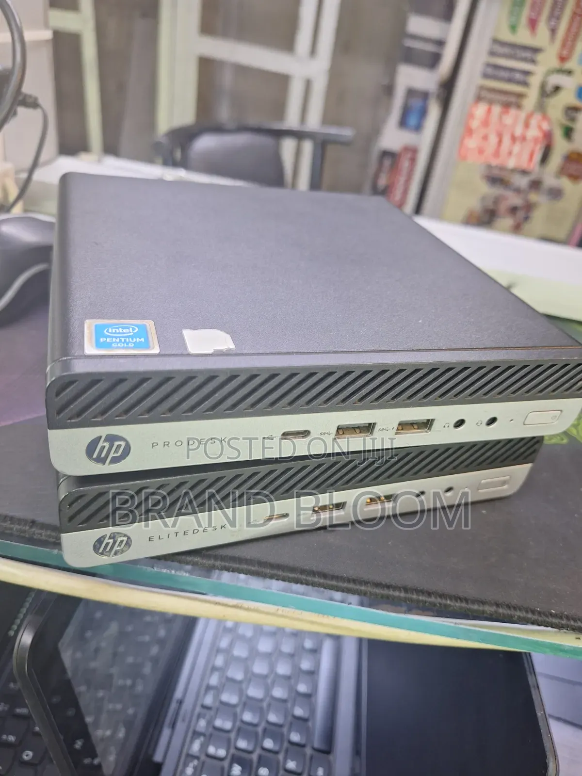 Desktop Computer HP EliteDesk 800 G3 8GB Intel Core i7 HDD 500GB