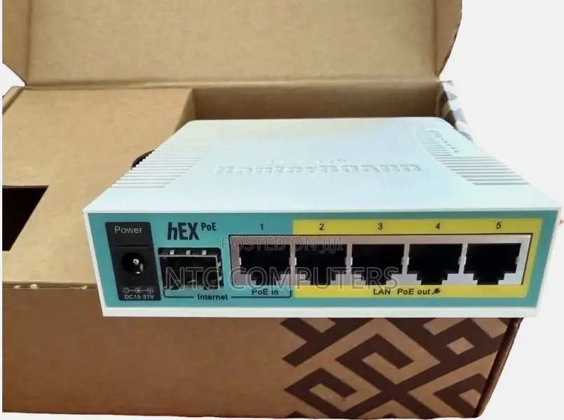 Mikrotik Rb960pgs Hex Poe 5x Gigabit Ethernet