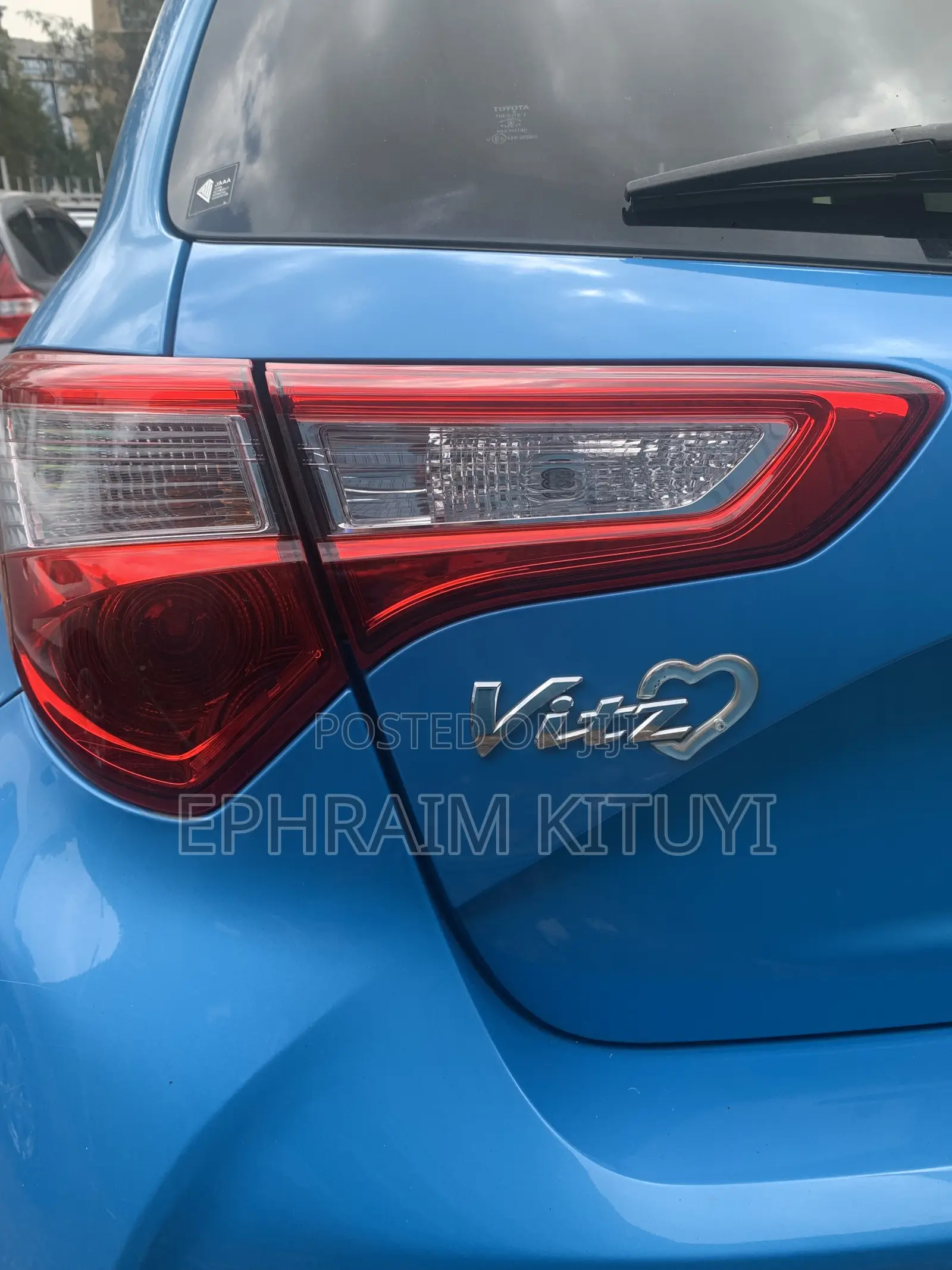 Toyota Vitz 2018 Blue