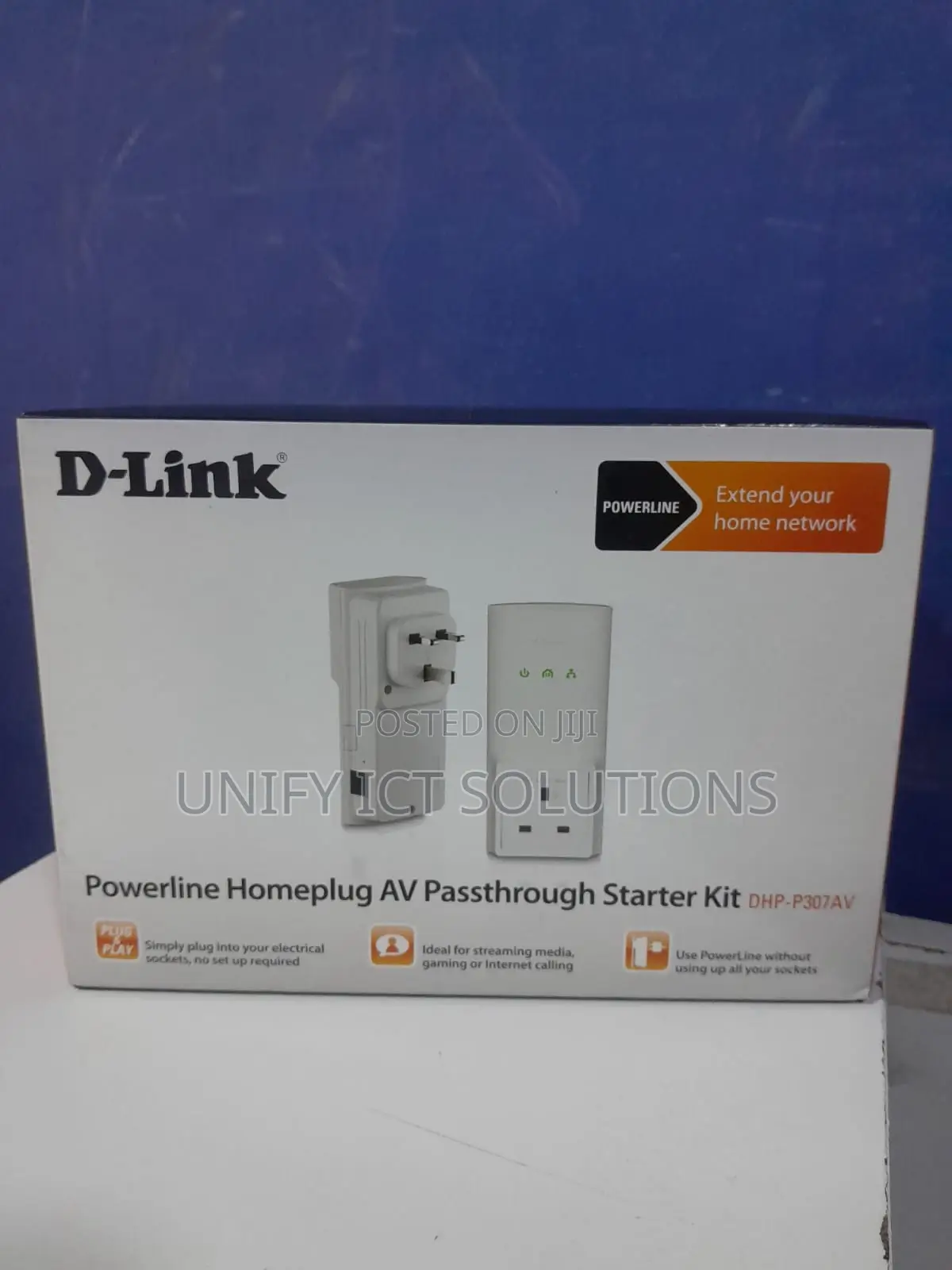 Dlink Powerline Homeplug Av Passthrough Starter Kit