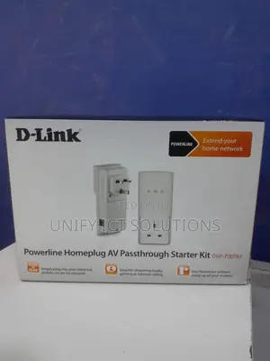 Dlink Powerline Homeplug Av Passthrough Starter Kit
