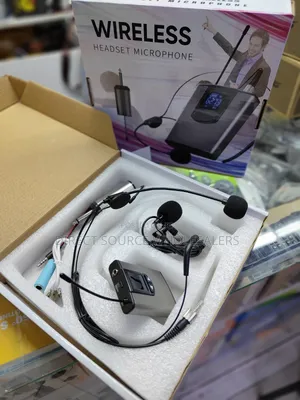 Portable Hands-Free Wireless Microphone for Pa Systems