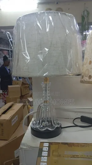 Luxury Gold Crystal Bedside Lamp_sk