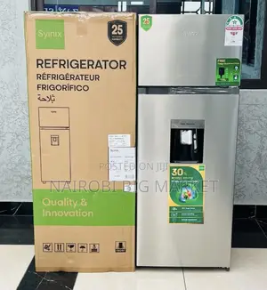 Syinix 210 LTRS Double Door Fridge With Water Dispenser