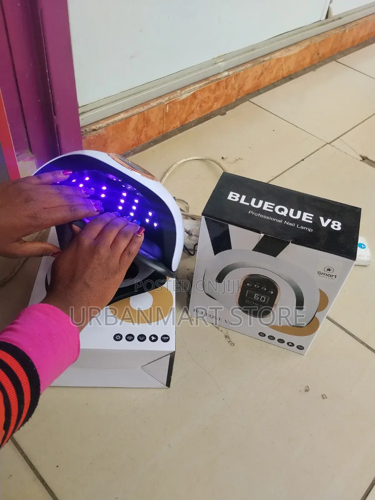 Blueque V8 Professional 168w Uv Led Nail Dryer Lamp