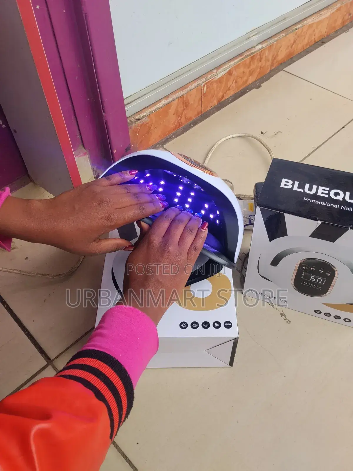 Blueque V8 Professional 168w Uv Led Nail Dryer Lamp