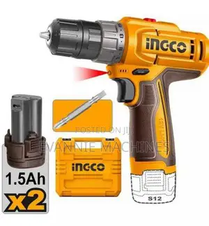 Ingco Cdli12206 Cordless Drill 20nm 12v