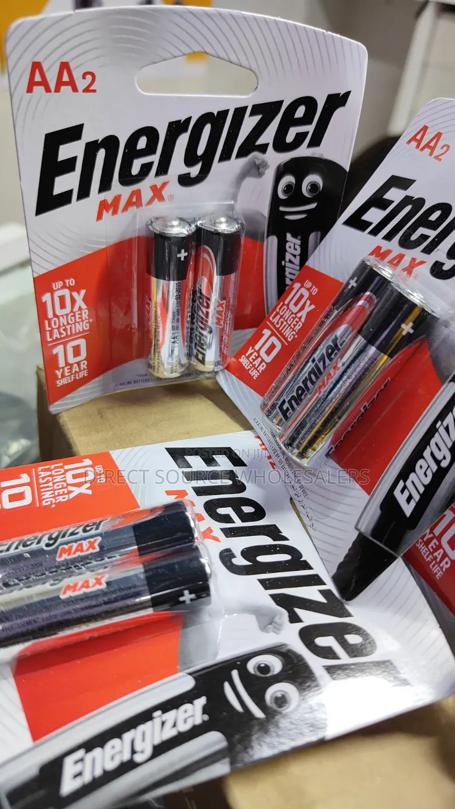 Original Energizer Max Double Aa Alkaline Batteries