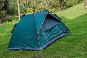 4 People Camping Tents -green