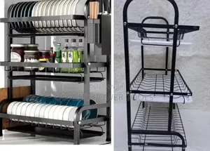 *3-tier Carbon Steel Dish Rack* .