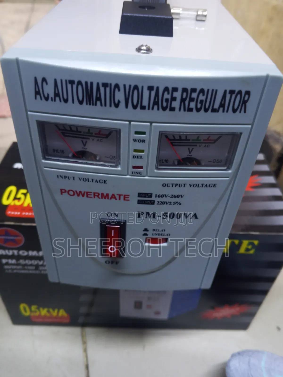 0.5kva Automatic Voltage Regulator