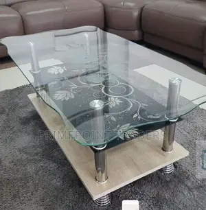Executive Glass Coffee Table,Premium Glass Coffee Table for Contempor