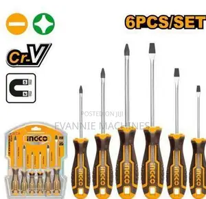 Ingco Hksd0628 6 PCS Screwdriver Set