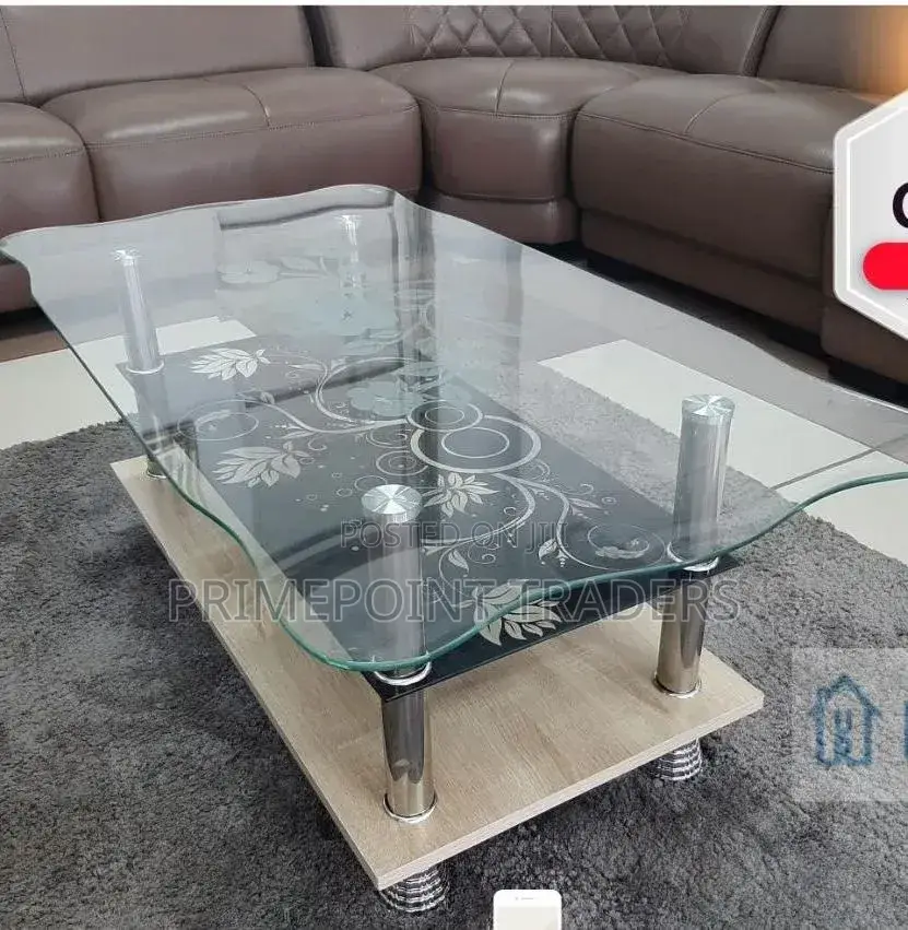 Executive Glass Coffee Table Minimalist Glass Table With Executive
