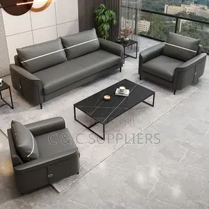 Leather Sofa Set