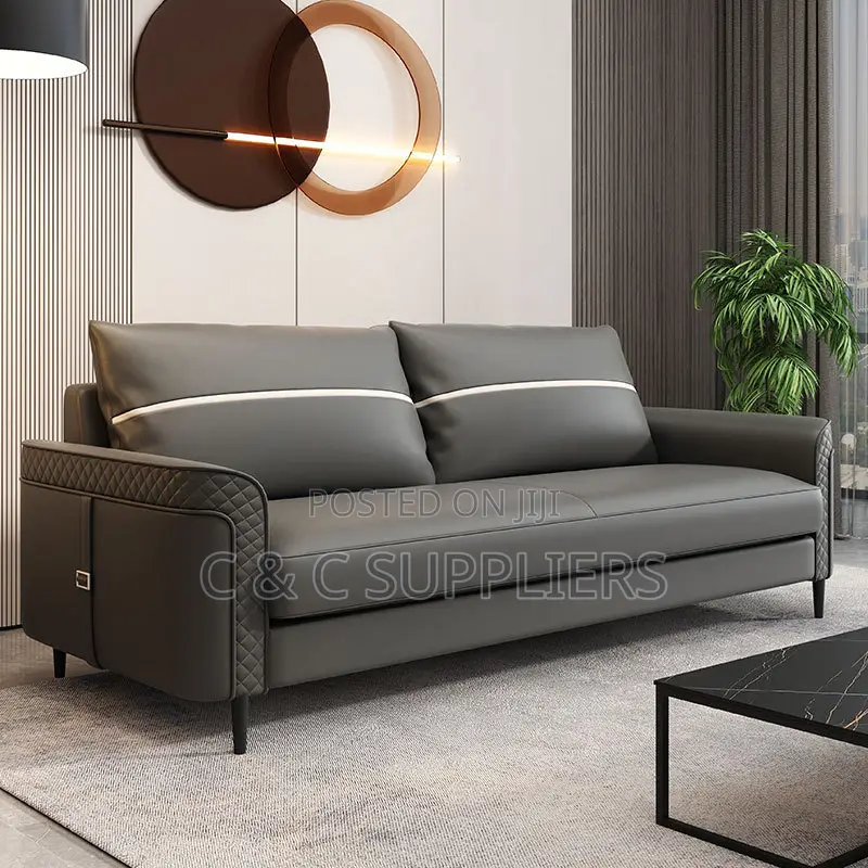Leather Sofa Set