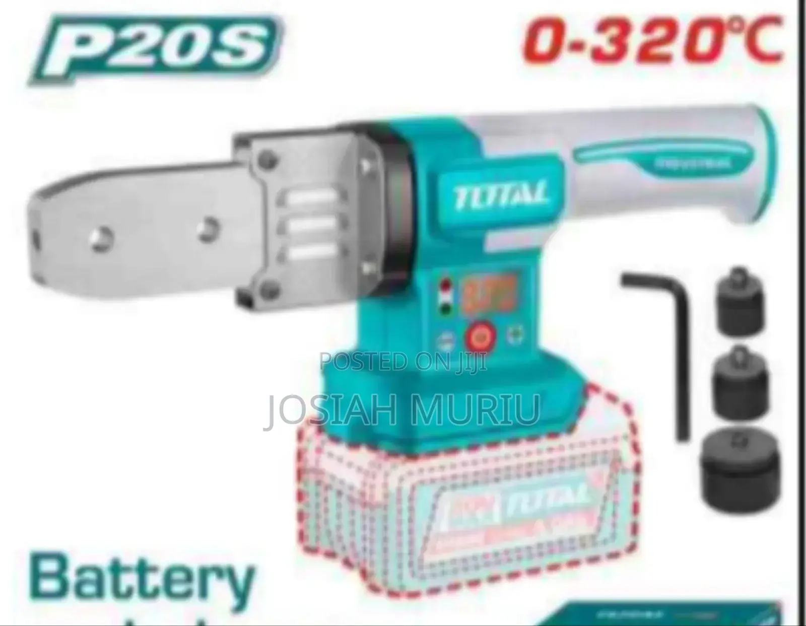 0.320c Cordless Plastic Tube Welding Tools