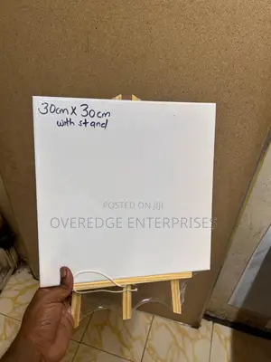 All Sizes Canvases and Easel Stand