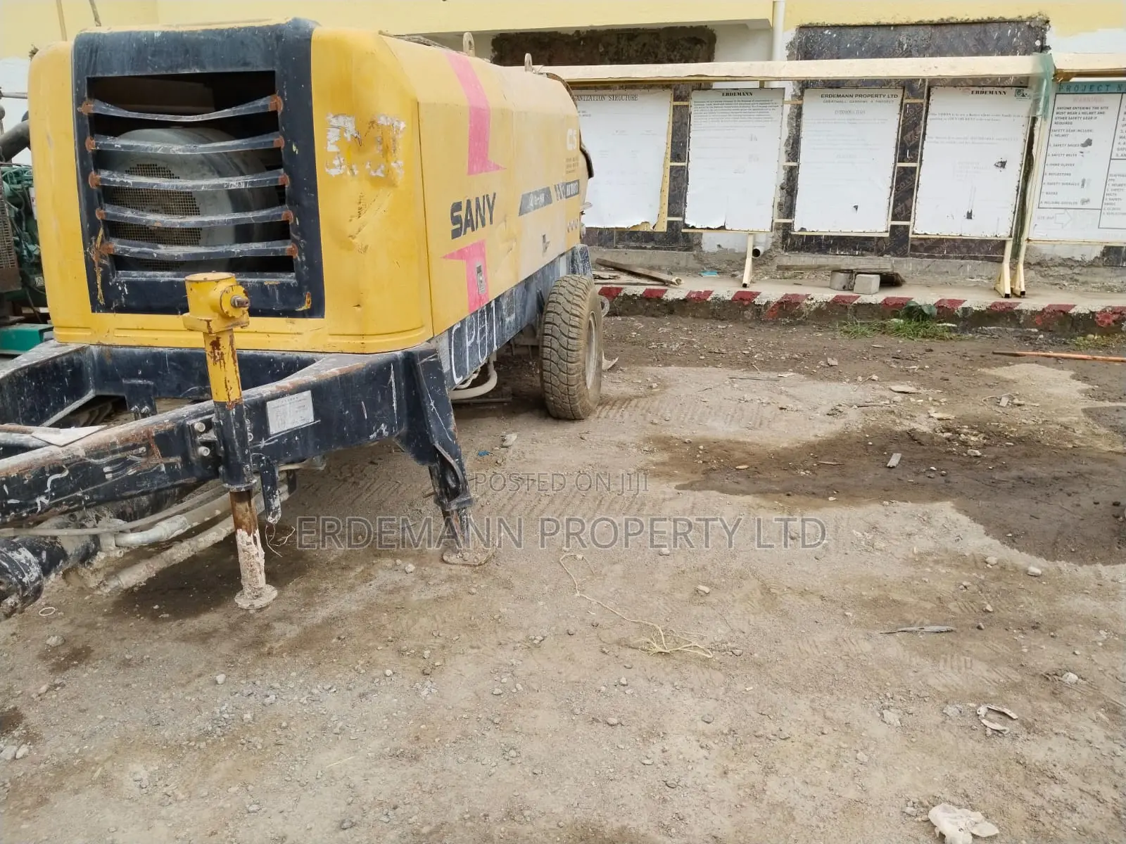 Sany Hbt8013 Concrete Pump 2017