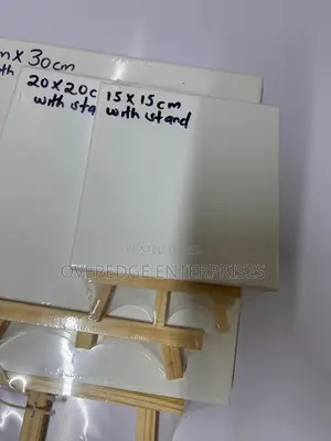 Wooden Stands With Painting Boards